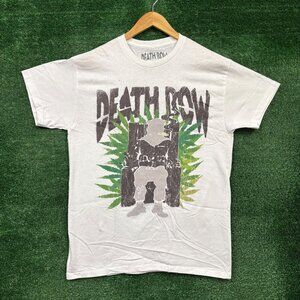 Death Row Records white T-Shirt Size Medium